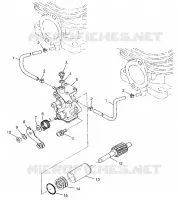OIL PUMP SUPER SPORT 0970761 (4937643764C009)