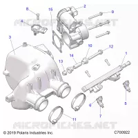ENGINE, AIR INTAKE MANIFOLD