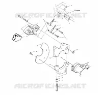 REAR CALIPER MOUNTING