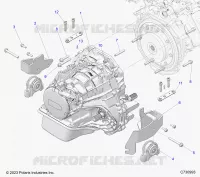 DRIVE TRAIN, TRANSMISSION MOUNTING