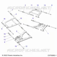 REAR SUSPENSION CONTROL ARMS