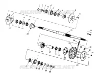 MIDDLE DRIVE ASSEMBLY ASSEMBLY 6X6 300 W948730 (4926792679B013)