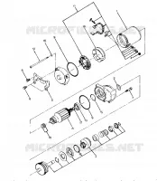 STARTING MOTOR ASSEMBLY (4916341634036A)