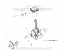 ENGINE, CRANKSHAFT, PISTON AND BALANCE SHAFT