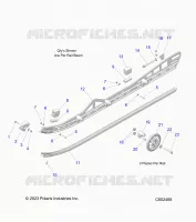 SUSPENSION, RAIL, LH/RH