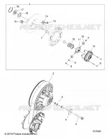 DRIVE TRAIN, SECONDARY CLUTCH