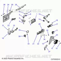 ELECTRICAL, WIRE HARNESS, COMPONENTS, AND LICENSE PLATE