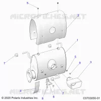 ENGINE, EXHAUST SYSTEM, SILENCER AND RELATED