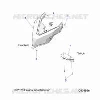 ELECTRICAL, HEADLIGHT AND TAILLIGHT