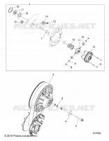 DRIVE TRAIN, SECONDARY CLUTCH
