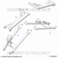 REAR SUSPENSION CONTROL ARMS