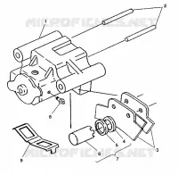REAR BRAKE 6X6 350L W938739 (4924062406034A)