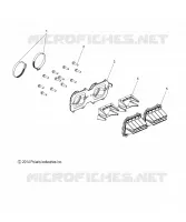 ENGINE, REED VALVE AND THROTTLE  BODY ADAPTOR