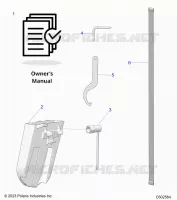 REFERENCES, OWNERS MANUAL, BELT HOLDER, TOOLS
