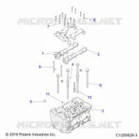 ENGINE, CYLINDER HEAD