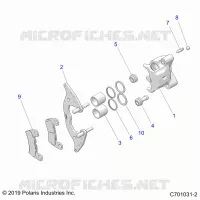 FRONT BRAKE CALIPER