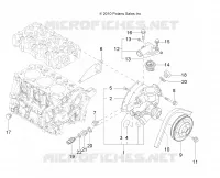 ENGINE, WATER COOLING SYSTEM