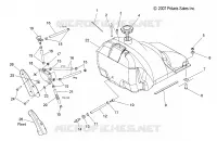 FUEL SYSTEM, FUEL TANK AND PUMP