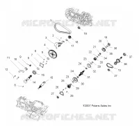 DRIVE TRAIN, MAIN GEARCASE INTERNAL