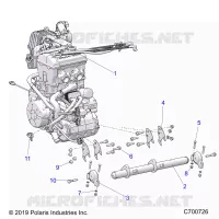 ENGINE, MOUNTING