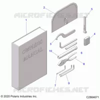 REFERENCES, TOOL KIT AND OWNERS MANUALS