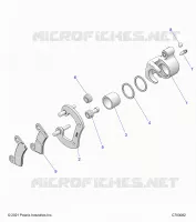 BRAKES, REAR CALIPER