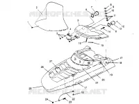 HOOD ASSEMBLY 440 0952760, 440 SKS 0952560,  AND EUROPEAN 440 SKS E952560 (4929032903A012)