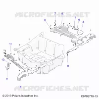 REAR BODYWORK RACK, MOUNTING