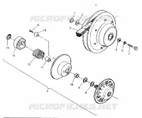 DRIVEN CLUTCH ASSEMBLY SWEDISH 4X4 400L S948140 (4926912691C003)