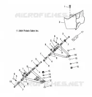 FRONT WISHBONES   FOOTWELL
