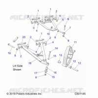 FRONT WISHBONES
