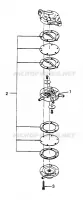 FUEL PUMP 500 0972764,  EUROPEAN 500 E972764,  500 SKS 0972564, EUROPEAN 50 (4938393839D005)