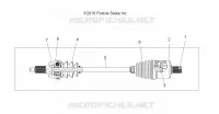 DRIVE TRAIN, DRIVE SHAFT, FRONT