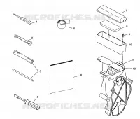 TOOL KIT    500 INDY 0982764(A)(B) AND EUROPEAN 500 INDY E982764A (4942104210D002)