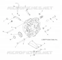 DRIVE TRAIN, MAIN GEARCASE MOUNTING