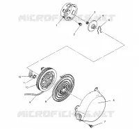RECOIL STARTER RXL 0966768 (4932033203C013)