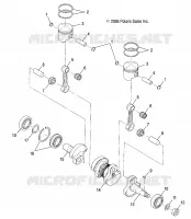 PISTON   CRANKSHAFT