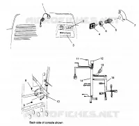 IGNITION   WIRE HARNESS 500 EFI SKS 0962574, 500 EFI RMK 0962974, AND EUR (4931983198A014)