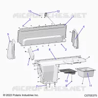 REAR BODYWORK CLOSEOFF, AND FENDERS