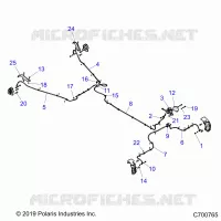 BRAKE LINES AND MASTER CYLINDER