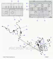 ELECTRICAL, WIRE HARNESS, CHASSIS, STANDARD