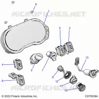 ELECTRICAL, DASH INSTRUMENTS
