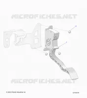 ENGINE, THROTTLE PEDAL