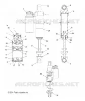 FRONT TRACK SHOCK, INTL (7044121)
