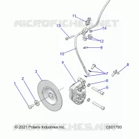 BRAKES, BRAKE ASM.