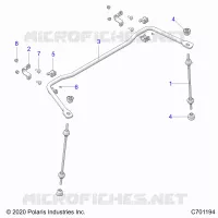 SUSPENSION, REAR STABILIZER BAR