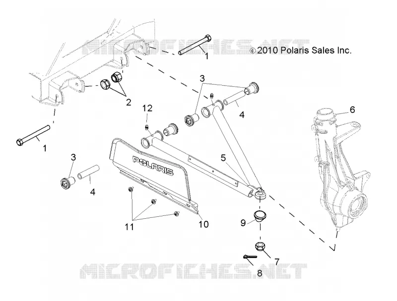SUSPENSION, A-ARM AND STRUT MOUNTING