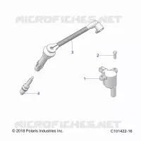 ELECTRICAL, IGNITION COIL, WIRE AND SPARK PLUG