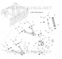 SUSPENSION, WISHBONES   SHOCK ABSORBERS AND REAR DRIVE