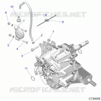 DRIVE TRAIN, MAIN GEARCASE MOUNTING